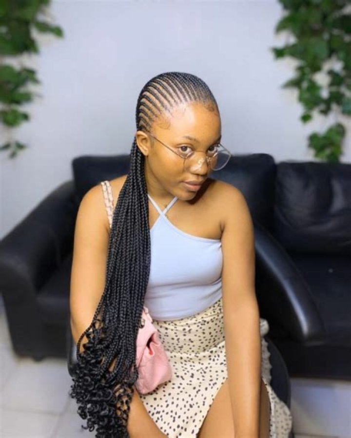 4 Cornrows with Curly Ends: A Stylish Guide to Braided Perfection