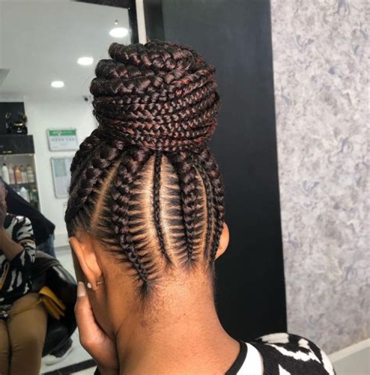 Cornrows with Bun in the Back: A Stylish and Versatile Hairdo