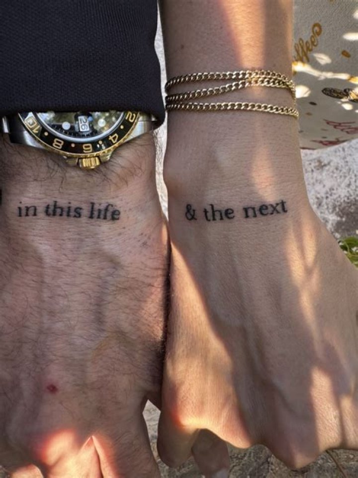 Couples Matching Hand Tattoos: A Symbol of Love and Commitment