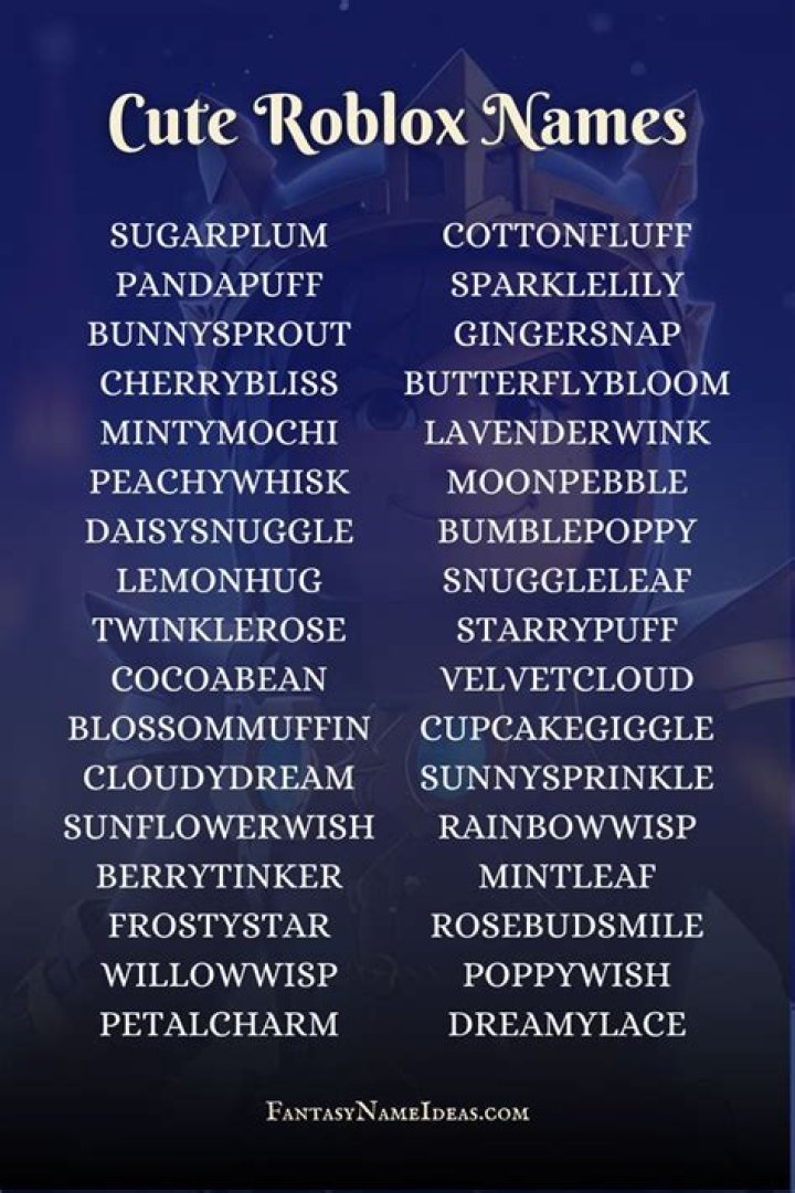 Cute Roblox Name Ideas for Your Next Adventure