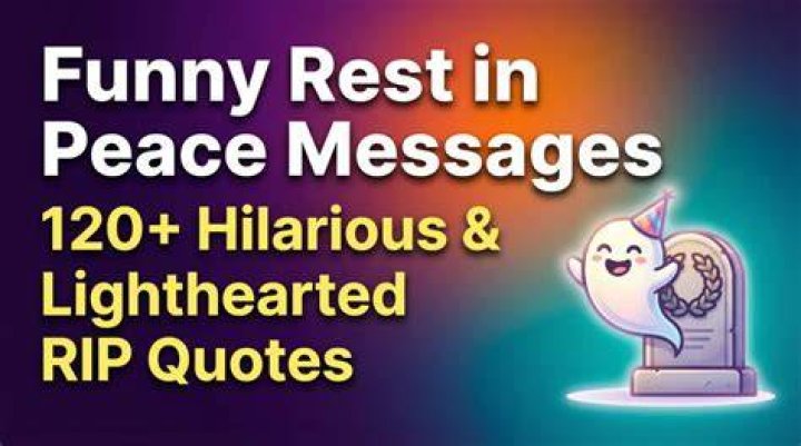 Funny RIP Quotes: A Lighthearted Look at Life and Death