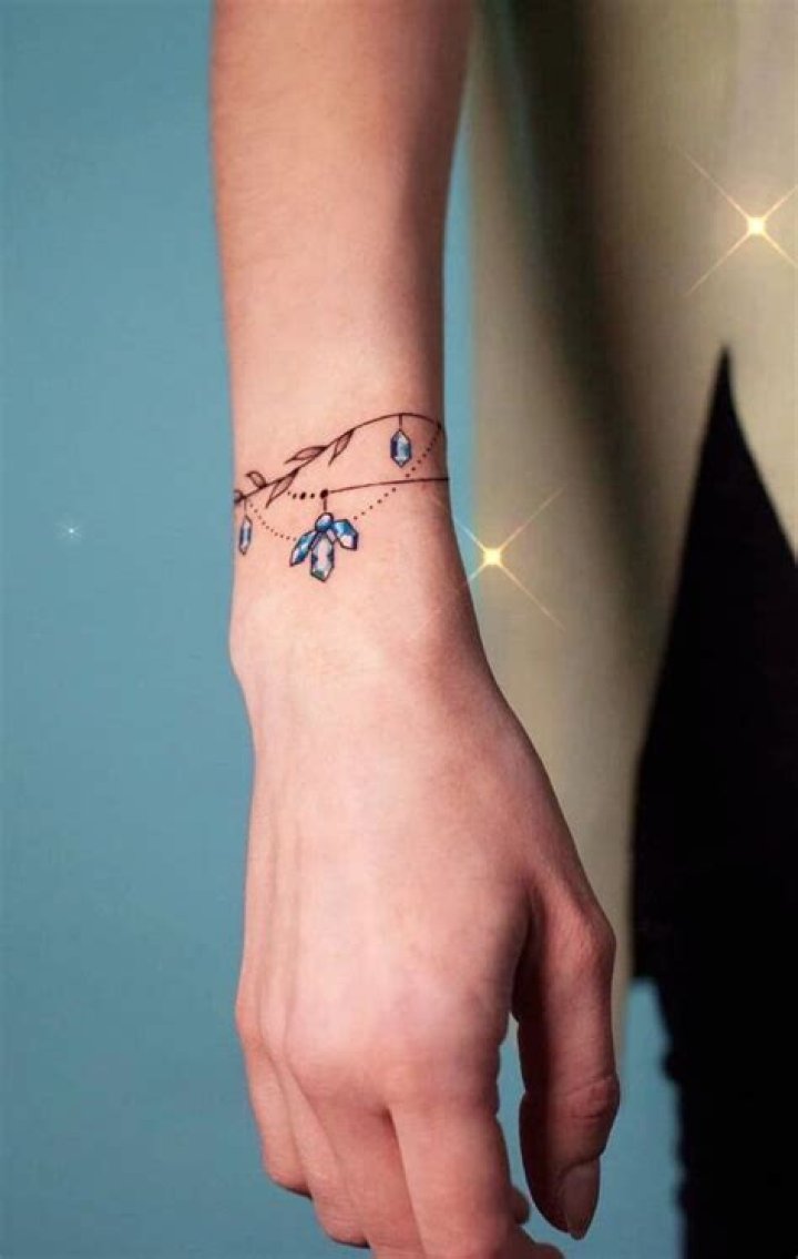 Girly Wrist Bracelet Tattoo: A Perfect Blend of Style and Expression
