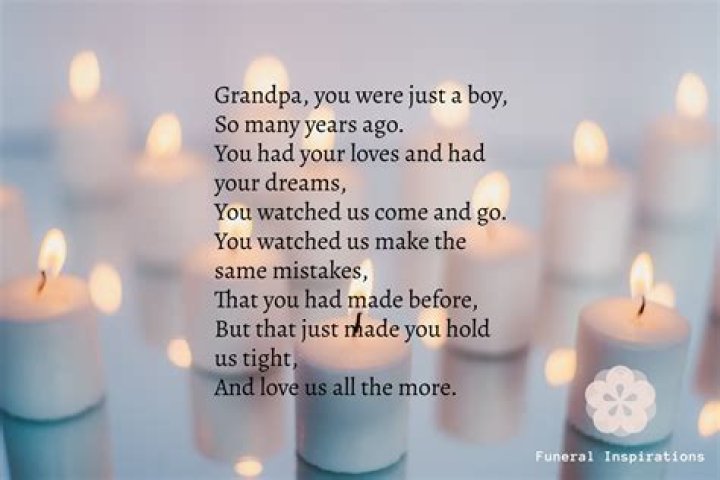 Heartfelt Funeral Speech for Grandpa from Granddaughter