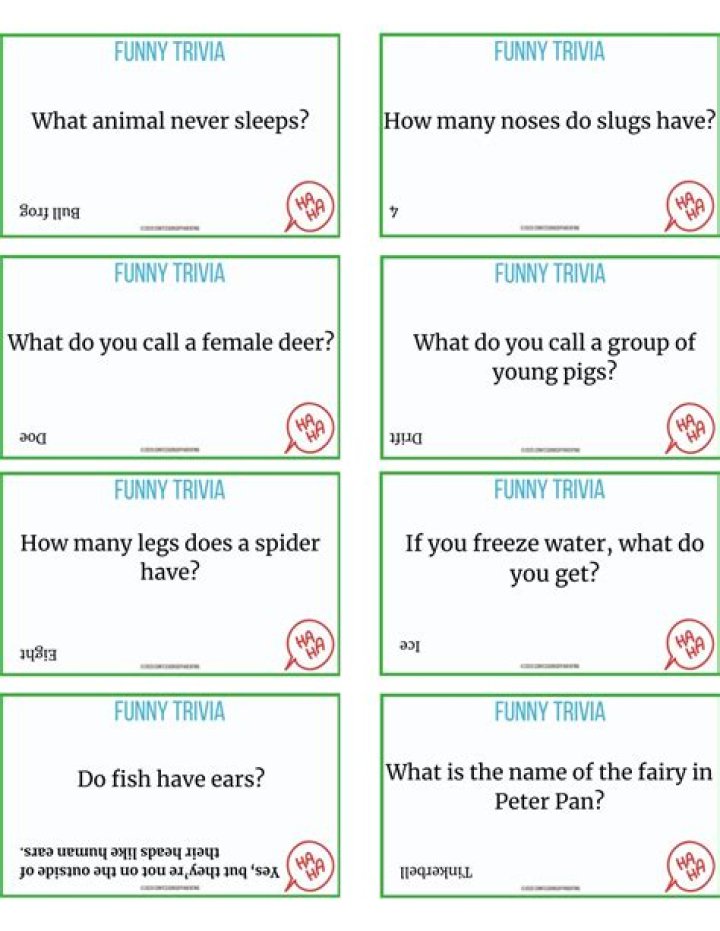 Humorous Trivia Questions: A Side-Splitting Intellectual Exercise