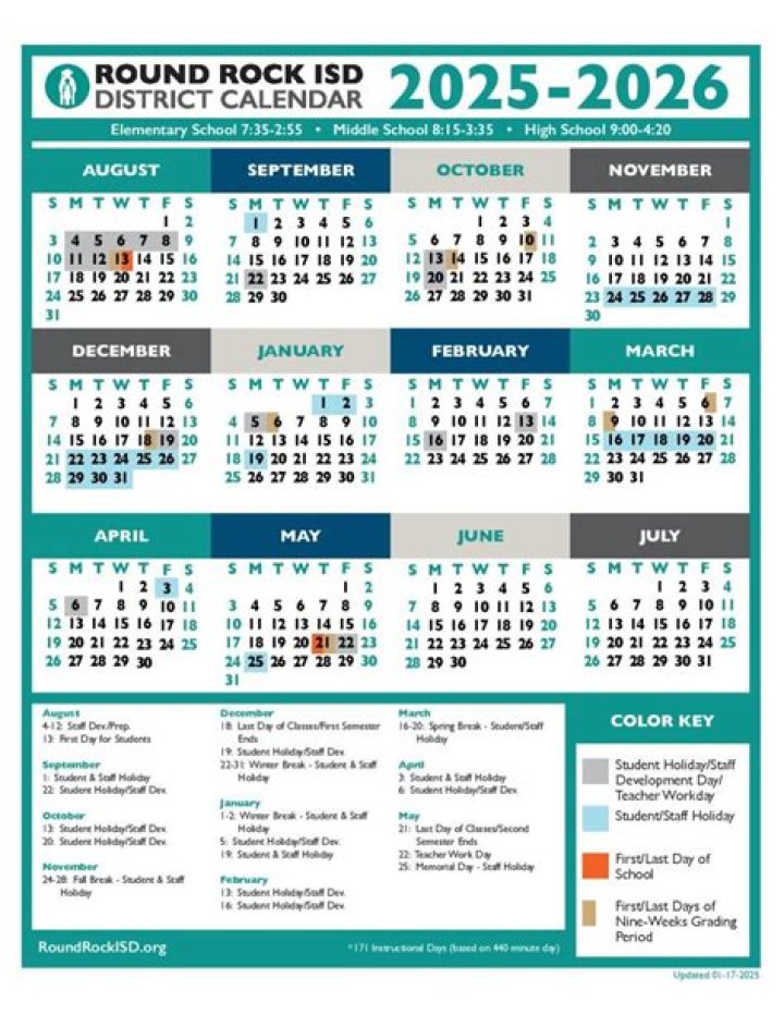 RRISD Calendar 2024: Events & Dates