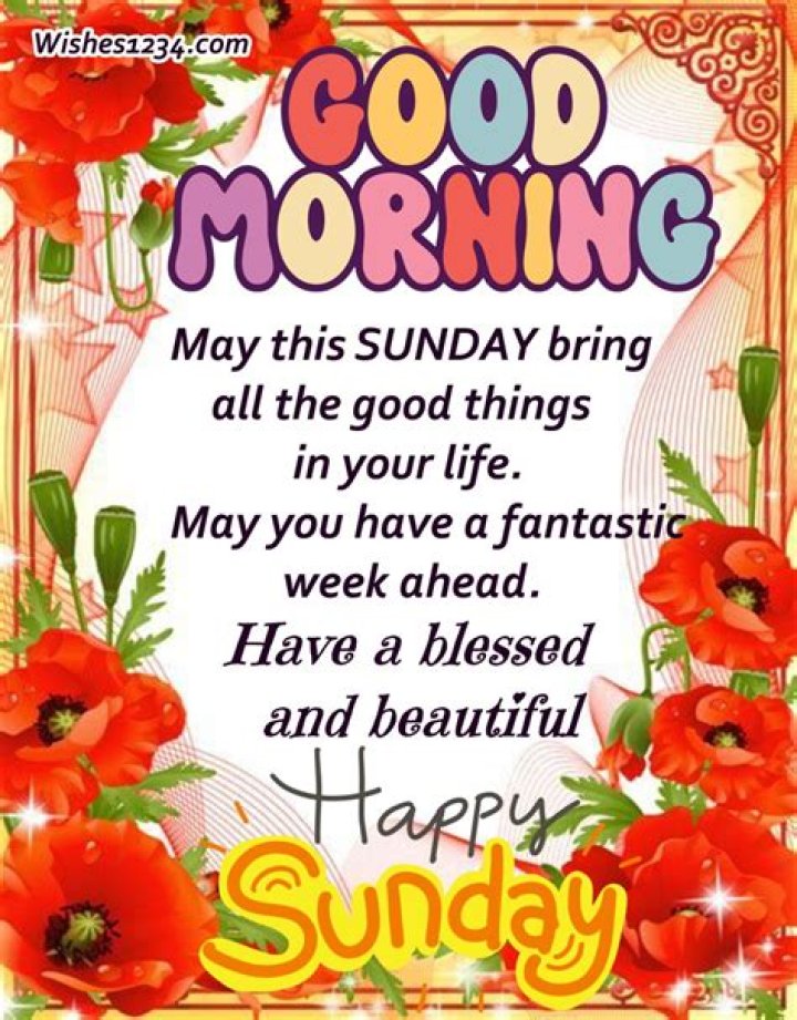 Sunday Good Morning Images for WhatsApp: A Perfect Way to Start Your Week